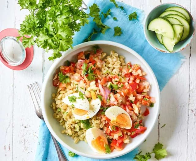 Salade de blé Ebly : une recette saine et gourmande à essayer absolument Salade de blé Ebly : une recette saine et gourmande à essayer absolument