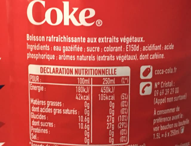 Ingrédients de Coca-Cola : ce que vous ignorez sur sa composition Ingrédients de Coca-Cola : ce que vous ignorez sur sa composition