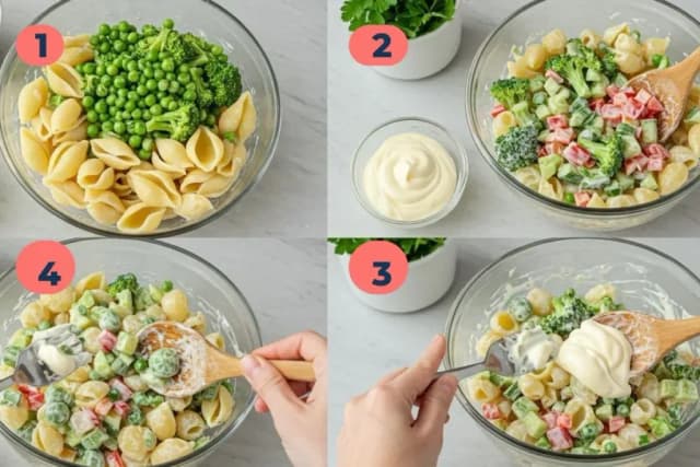 Vinaigrette salade de pâtes mayo : la recette crémeuse à ne pas manquer Vinaigrette salade de pâtes mayo : la recette crémeuse à ne pas manquer